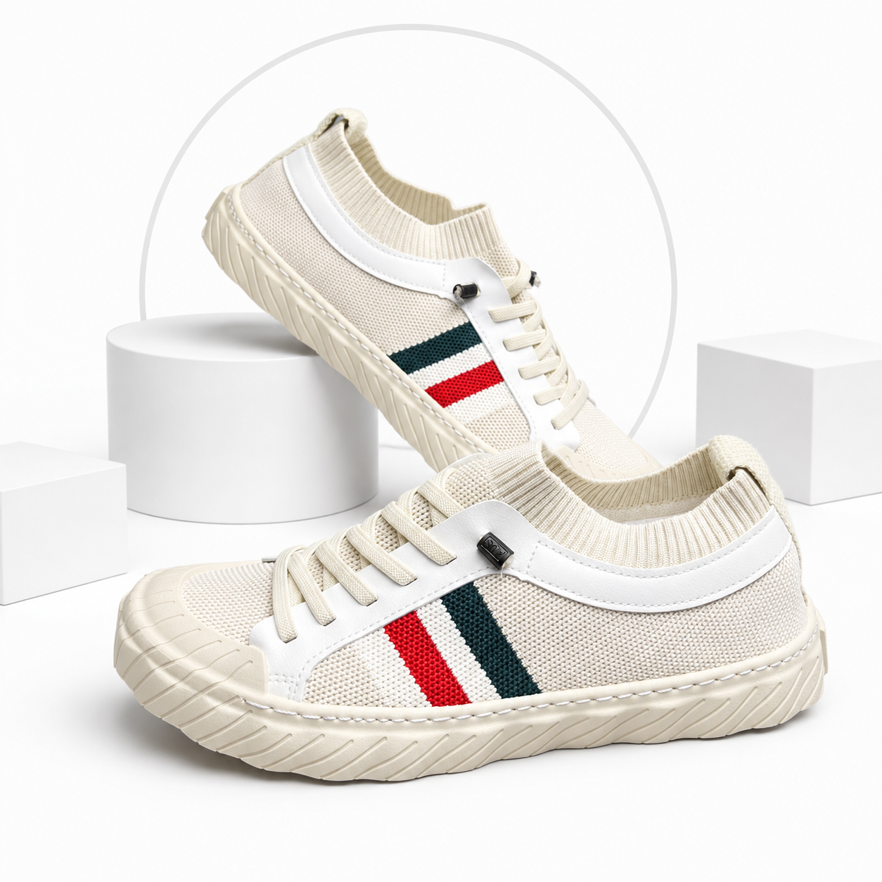 CREAM Men's Casual Lace-Up (Imported)