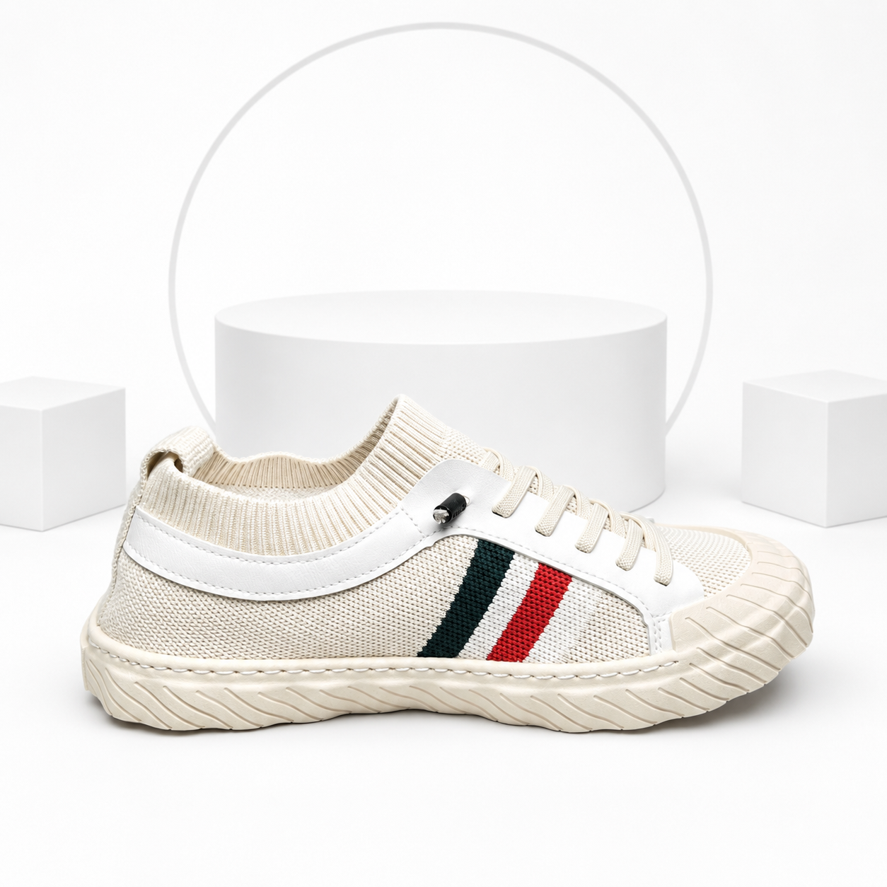 CREAM Men's Casual Lace-Up (Imported)