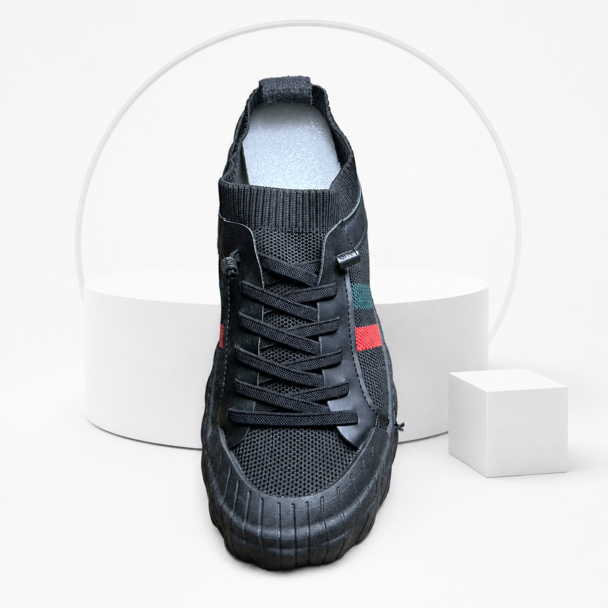 Black Men's Casual Lace-Up (Imported)