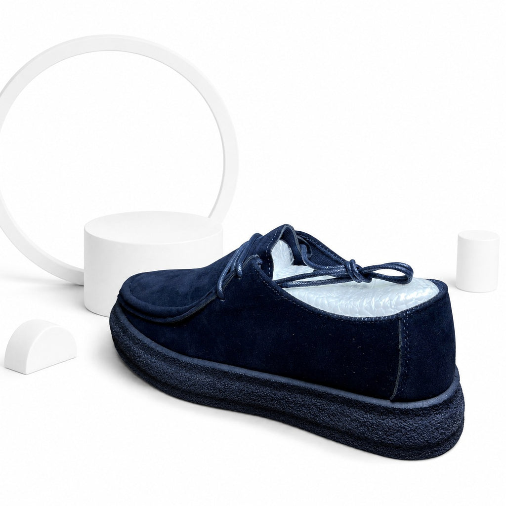 NAVY Suede Men's (Imported)
