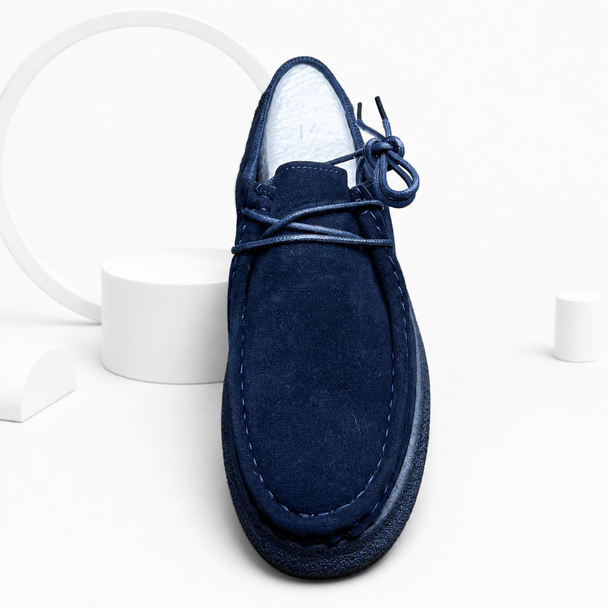 NAVY Suede Men's (Imported)