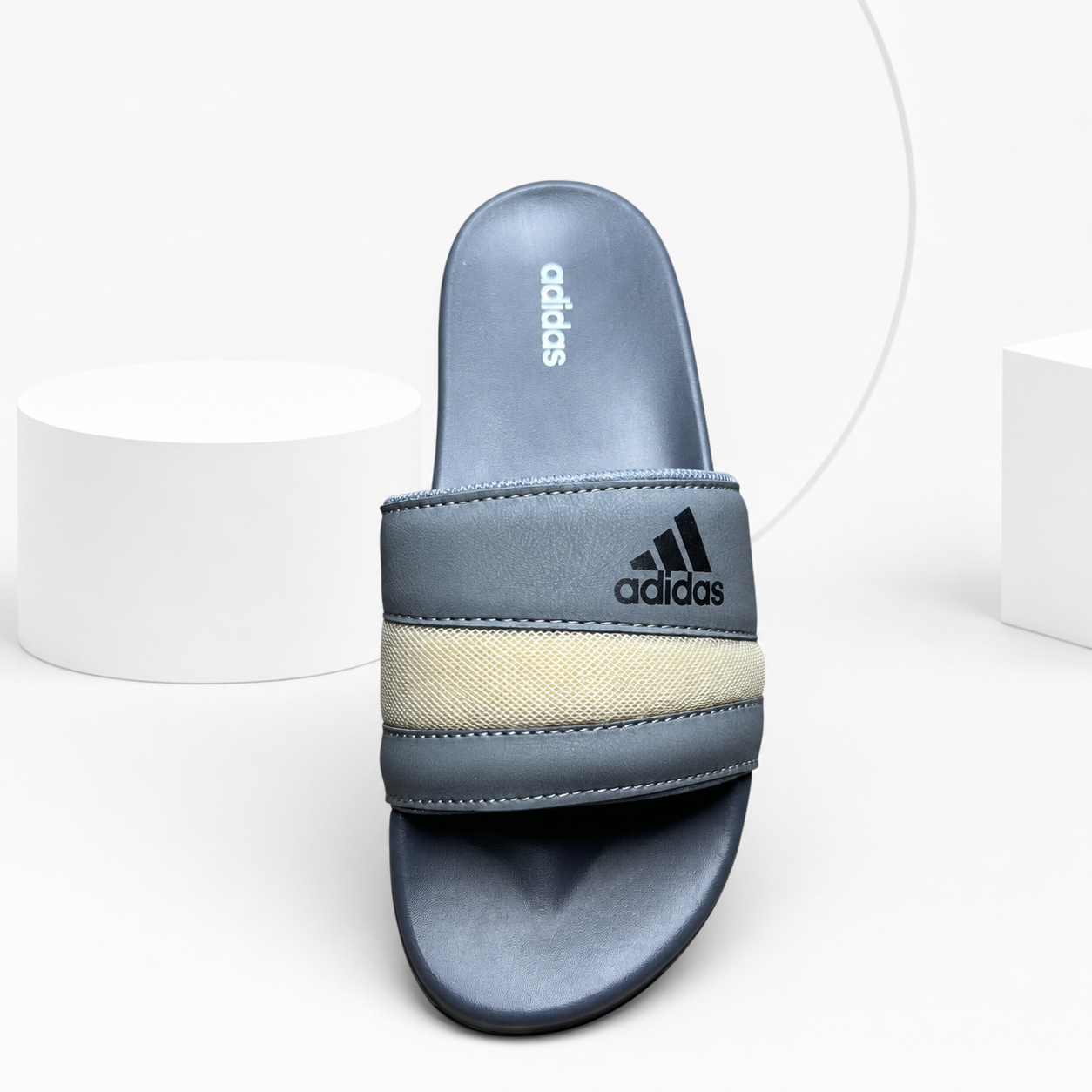Adillette Comfort Slides (Grey)