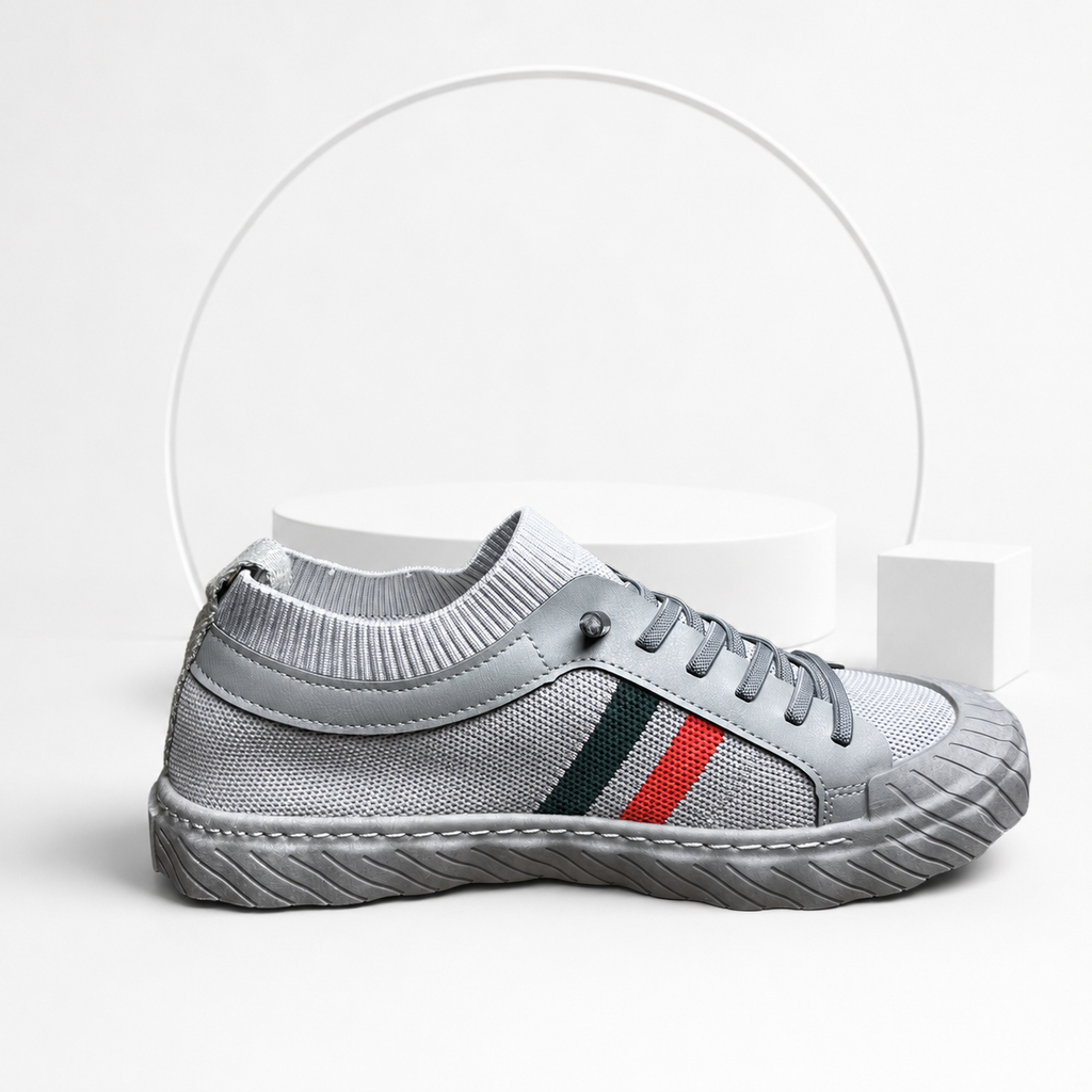 Gray Men's Casual Lace-Up (Imported)