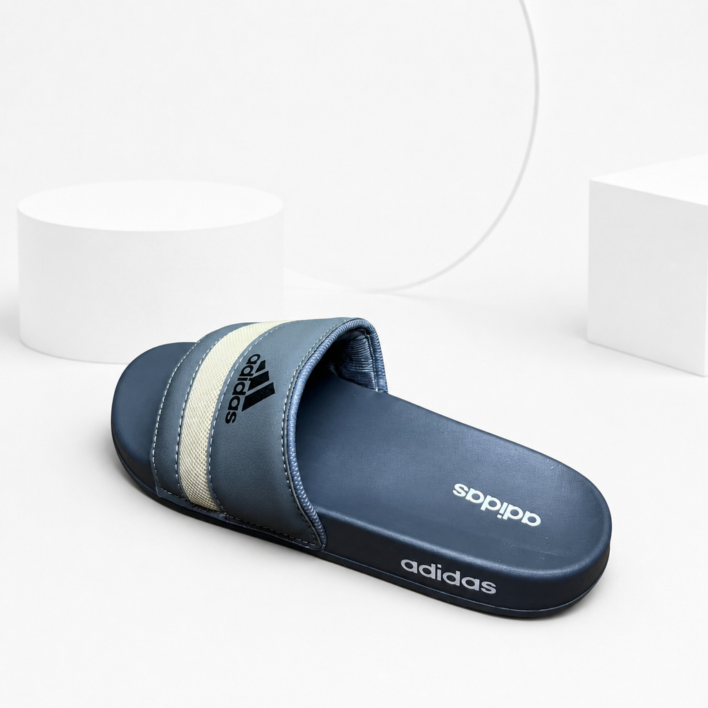 Adillette Comfort Slides (Grey)