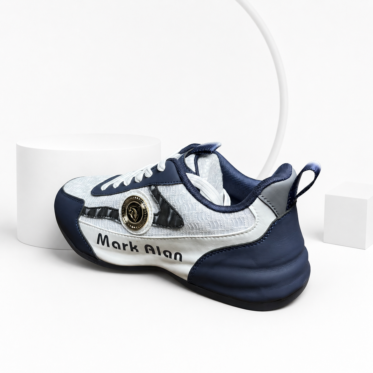 Mark Alan Sneakers (NAVY) Imported