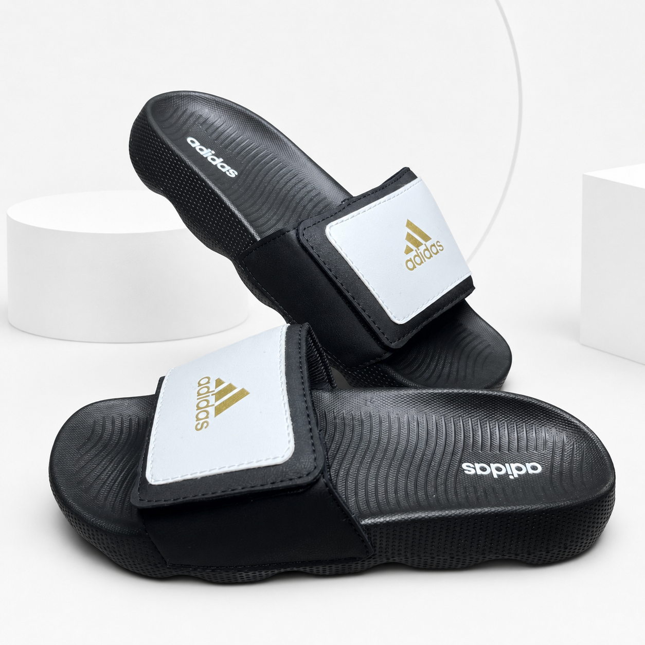 Adii Premium Slides (Black)