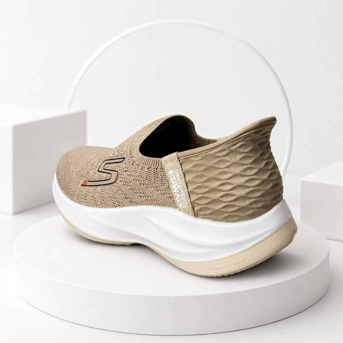 Skkechers Go Walk Beige Edition