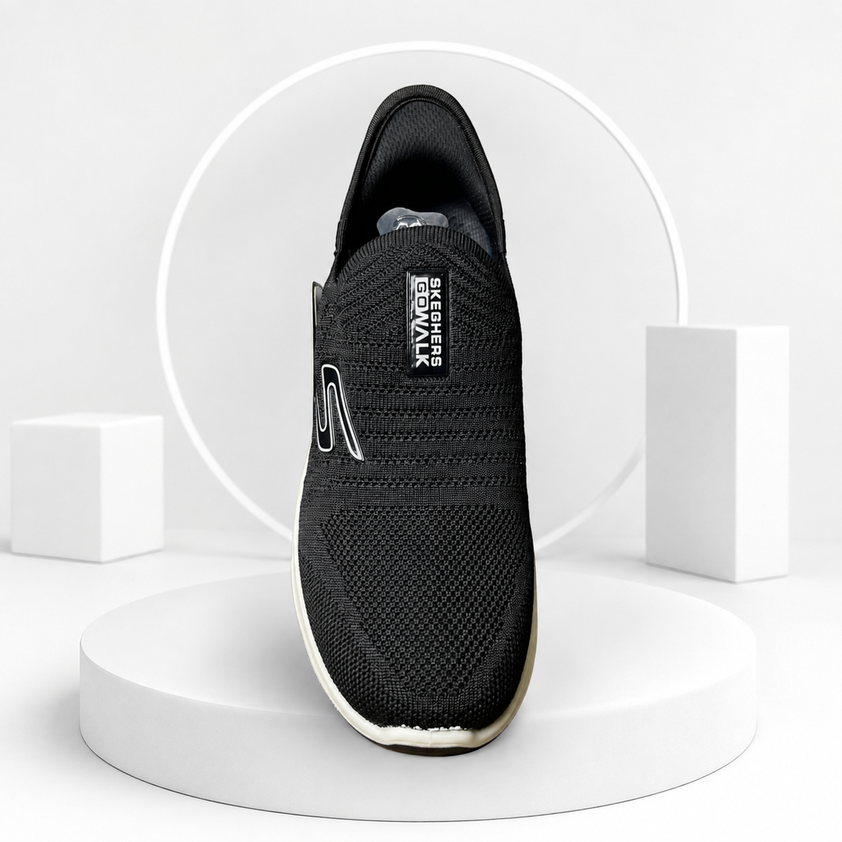 Skkechers Go Walk Black Edition