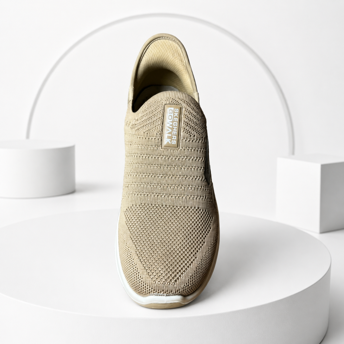 Skkechers Go Walk Beige Edition