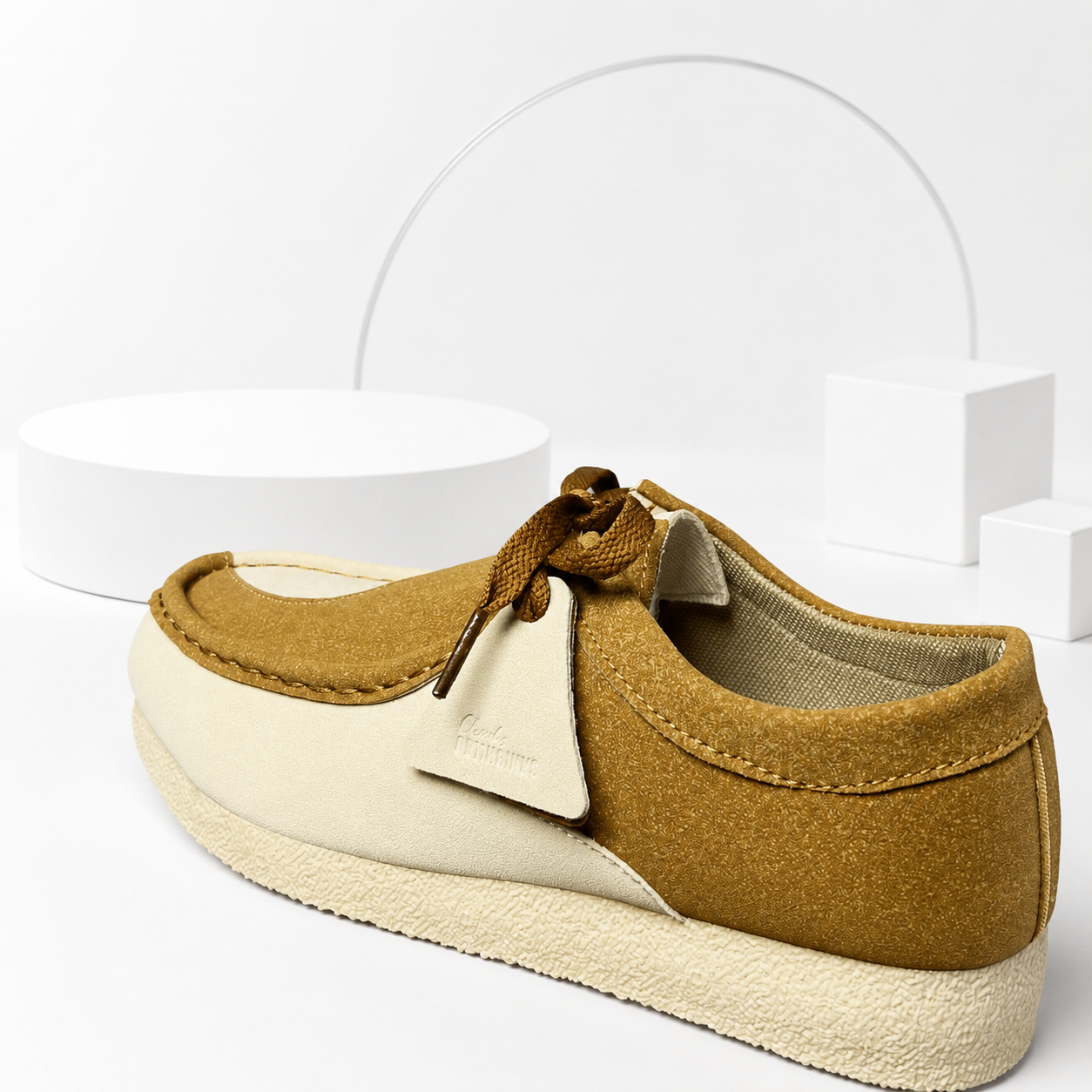 Clarks Originals Wallabee Two-Tone (DESERT TAN)