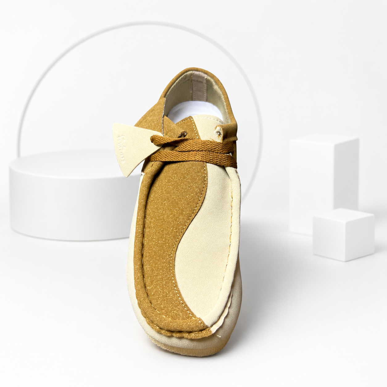 Clarks Originals Wallabee Two-Tone (DESERT TAN)