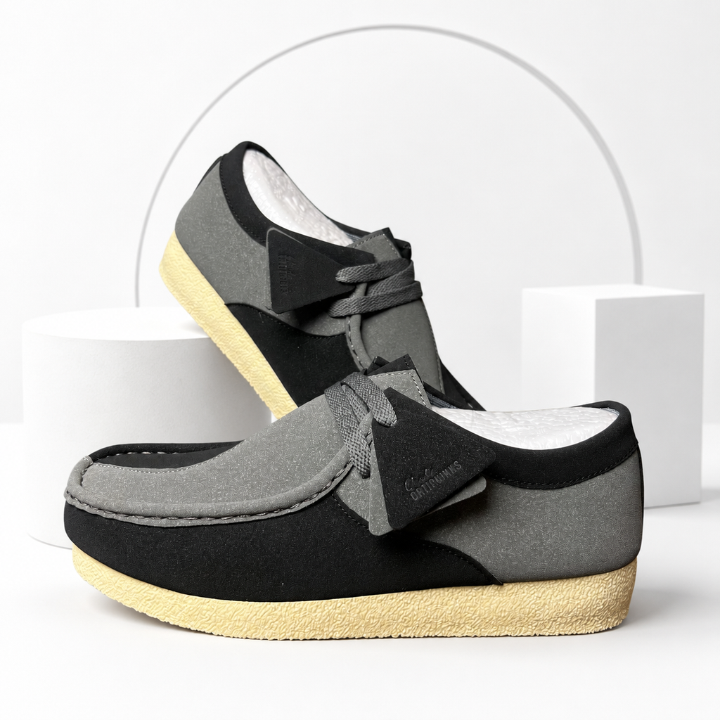 Clarks Originals Wallabe Two-Tone (Ash Grey)