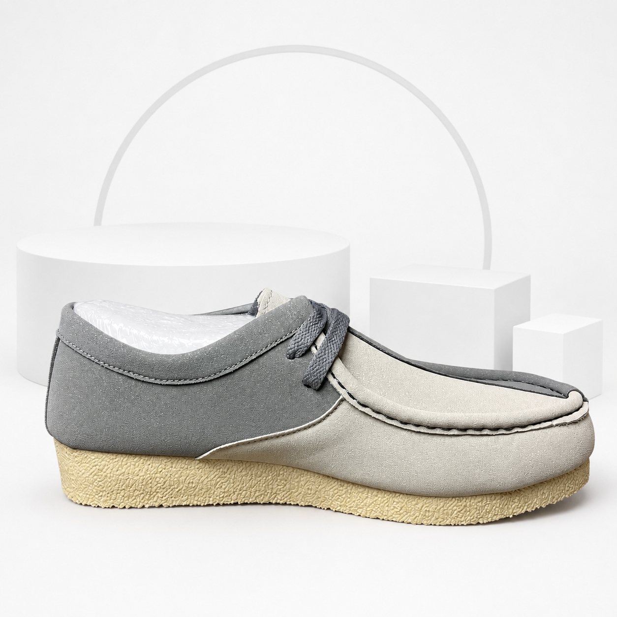 Clarks Originals Wallabee Two-Tone (SHADOW GREY)