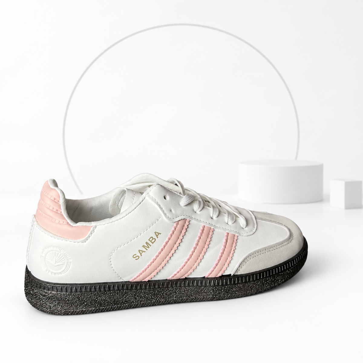 Adi Samba White & Pink (Women) Edition