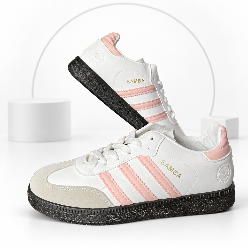 Adi Samba White & Pink (Women) Edition