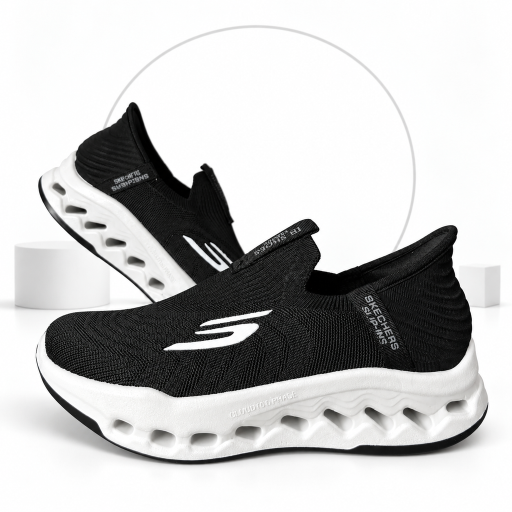 Skkechers Glide-Step Slip-Ins ( Black) Edition