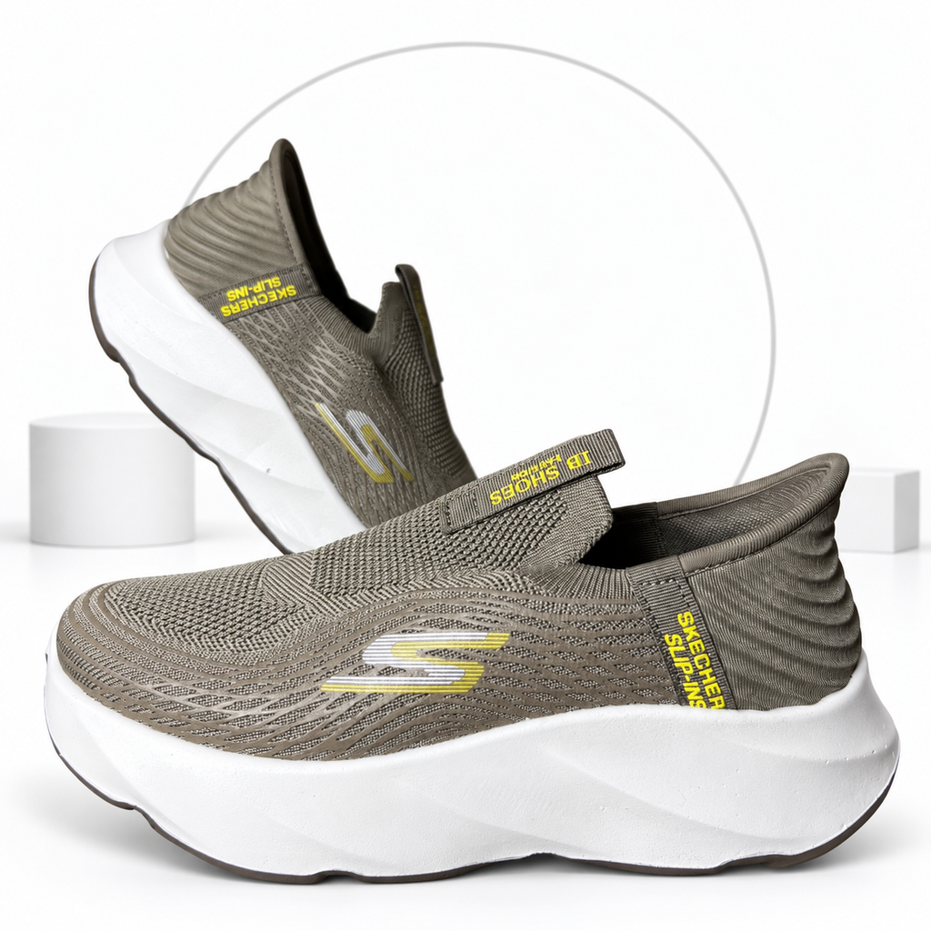 Skkechers Slip-ins ( Khaki) Edition
