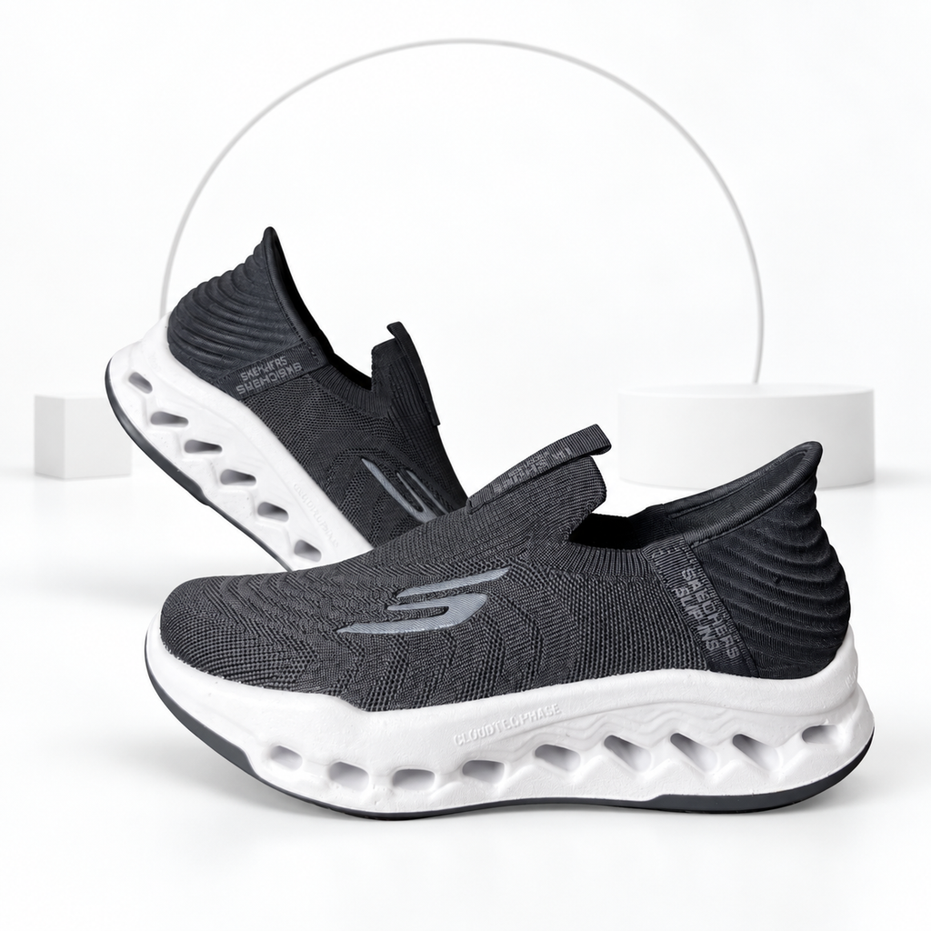 Skkechers Glide-Step Slip-ins ( Grey ) Edition