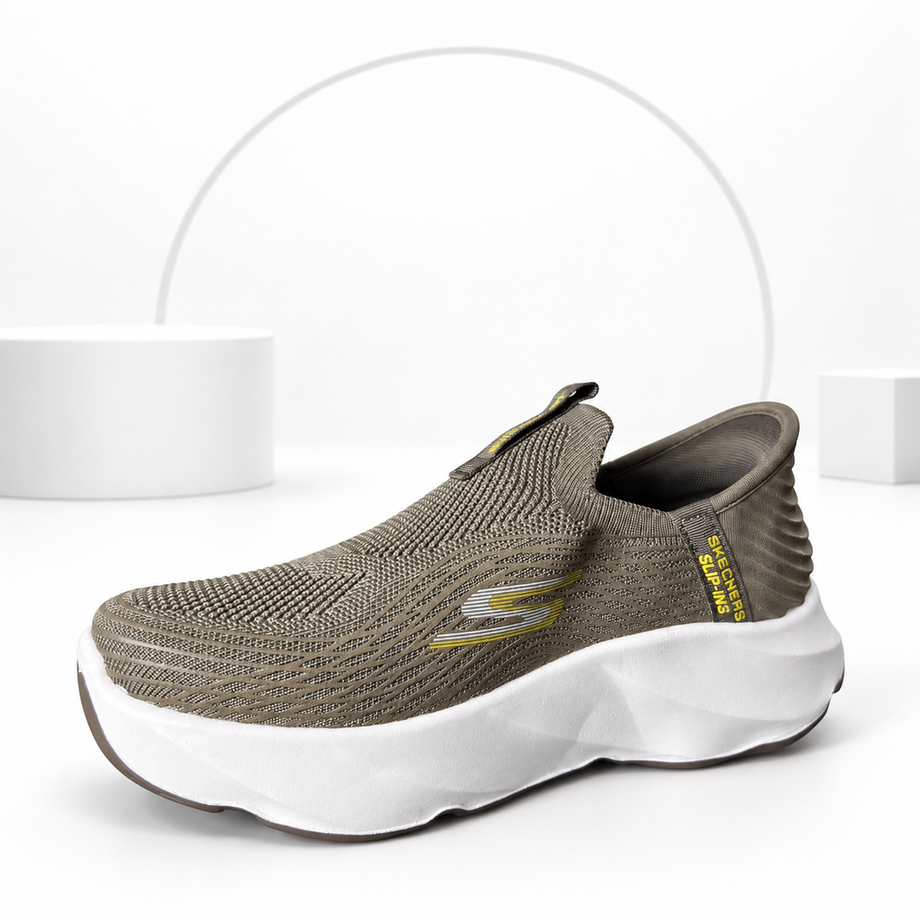 Skkechers Slip-ins ( Khaki) Edition