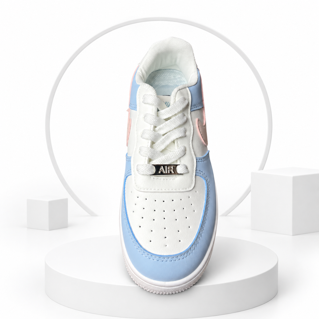 Women's AF-1 Sky Blue & Pink Edition